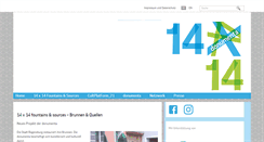Desktop Screenshot of donumenta.de